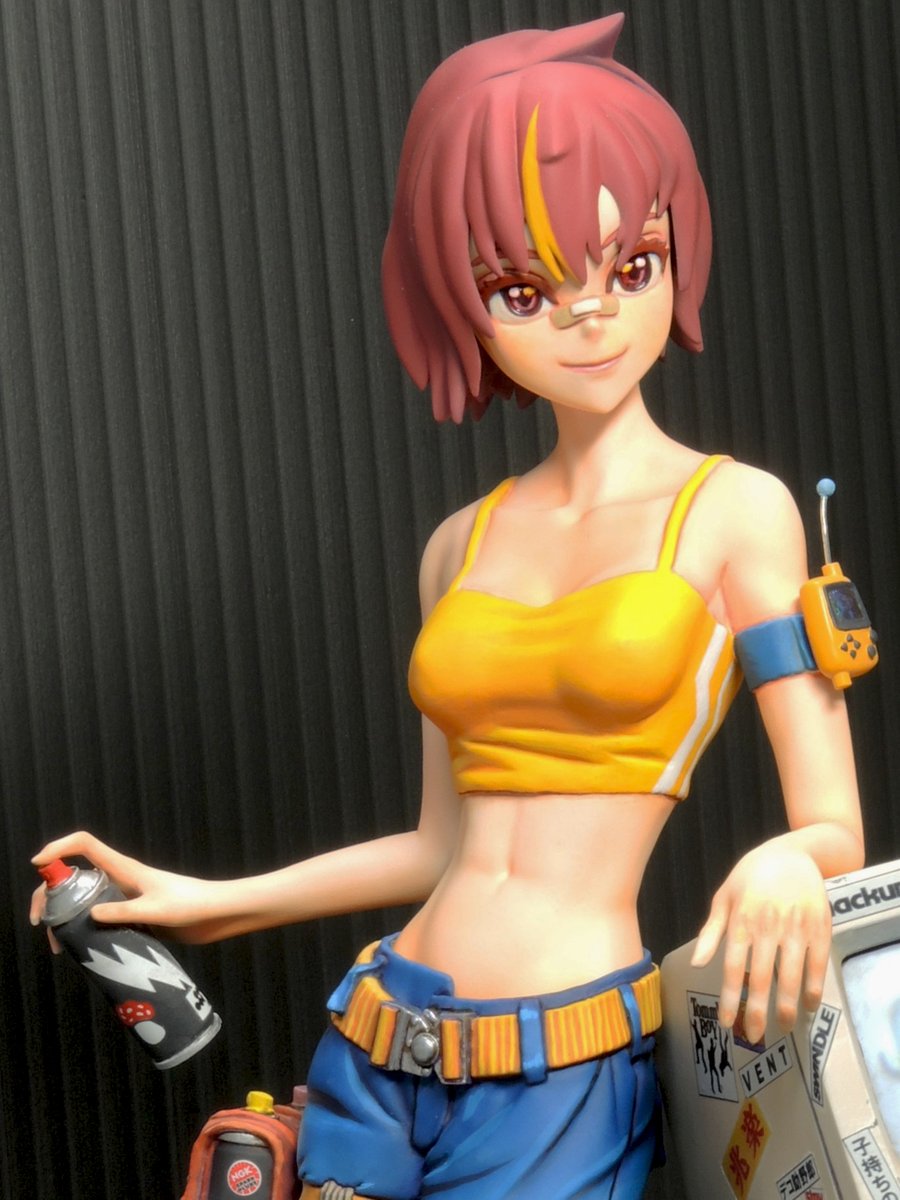 satowryou's tweet photo. ワンダーフェスティバル2024冬でオリジナルフィギュアを二体販売します（卓番：3-09-01）。
ロボット単体で￥4000。
女の子とセットで￥9000で販売する予定です👍

ロボはオリジナルデカール、ヒートプレス成型のクリアパーツつきです。気になる方は是非！
#WF2024Ｗ 
#ワンフェス
#ワンフェス2024冬 https://t.co/fGNs7dJ2Y9
