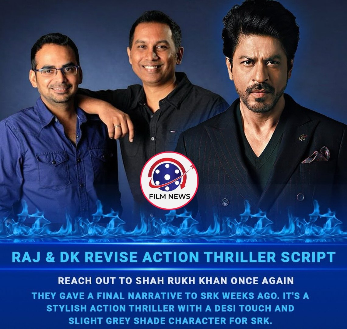 RakibRv3's tweet photo. Raj &amp; DK reach out to Srk for Action Thriller movie 🔥✅
.
#Pathaan #Dunki #Jawan #ShahRukhKhan𓃵 #srk #kingkhan #baadshah #kingofbollywood #biggestmoviestarintheworld #biggestcrowdpuller #godofacting #biggeststar #biggestsuperstar #biggestmoviestar #srkwarriors #teamsrkwarriors https://t.co/5fWqBguqSz
