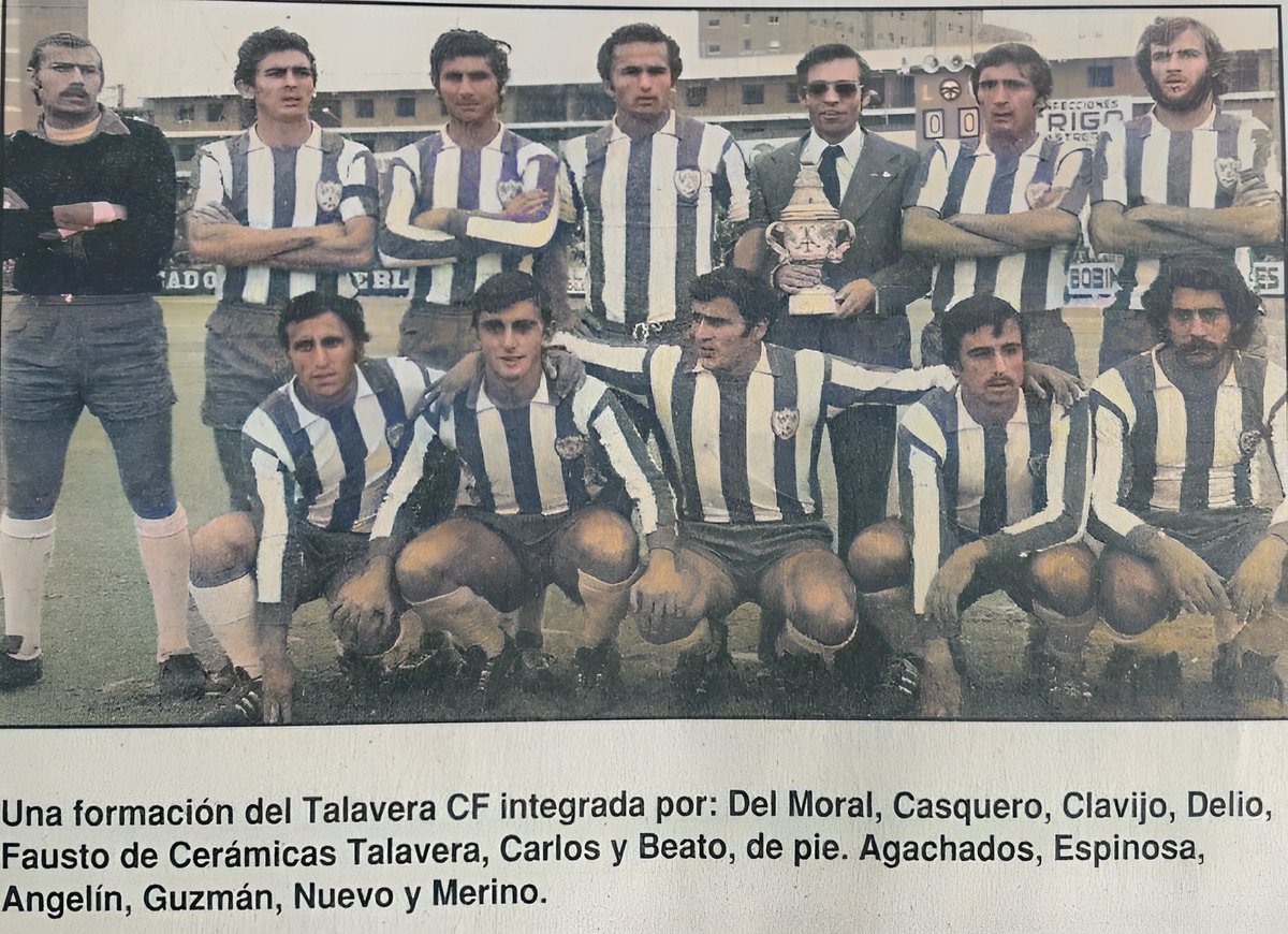 historiadelTala's tweet image. Por qué somos blanquiazules ??

Camiseta de la temporada 1975/76. 
En el capítulo IV. El color fue blanquiazul, desvelaremos los orígenes de los colores que visten al actual CF Talavera de la Reina en el próximo libro, los 100 años de fútbol talaverano