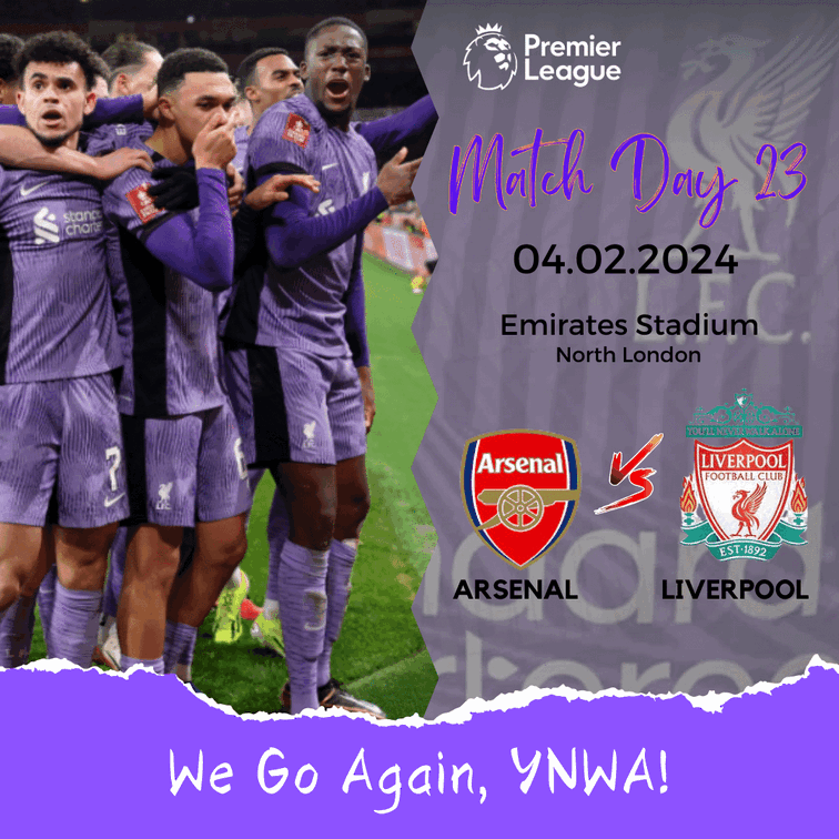 AzriAhmad9696's tweet photo. Matchday 23, Arsenal vs Liverpool. Come on You Reds in purple...mission to get 3 points and defy those bookies &amp; pundits who heavily favour an Arsenal win.
#ARSLIV #YNWA #Liverpool4Life https://t.co/SsXMhvxk5a