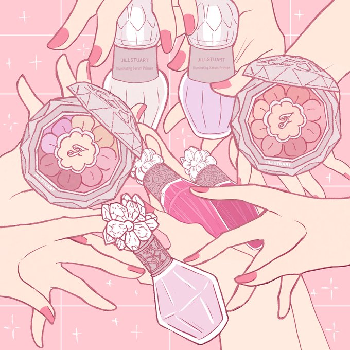 「holding perfume bottle」 illustration images(Latest)