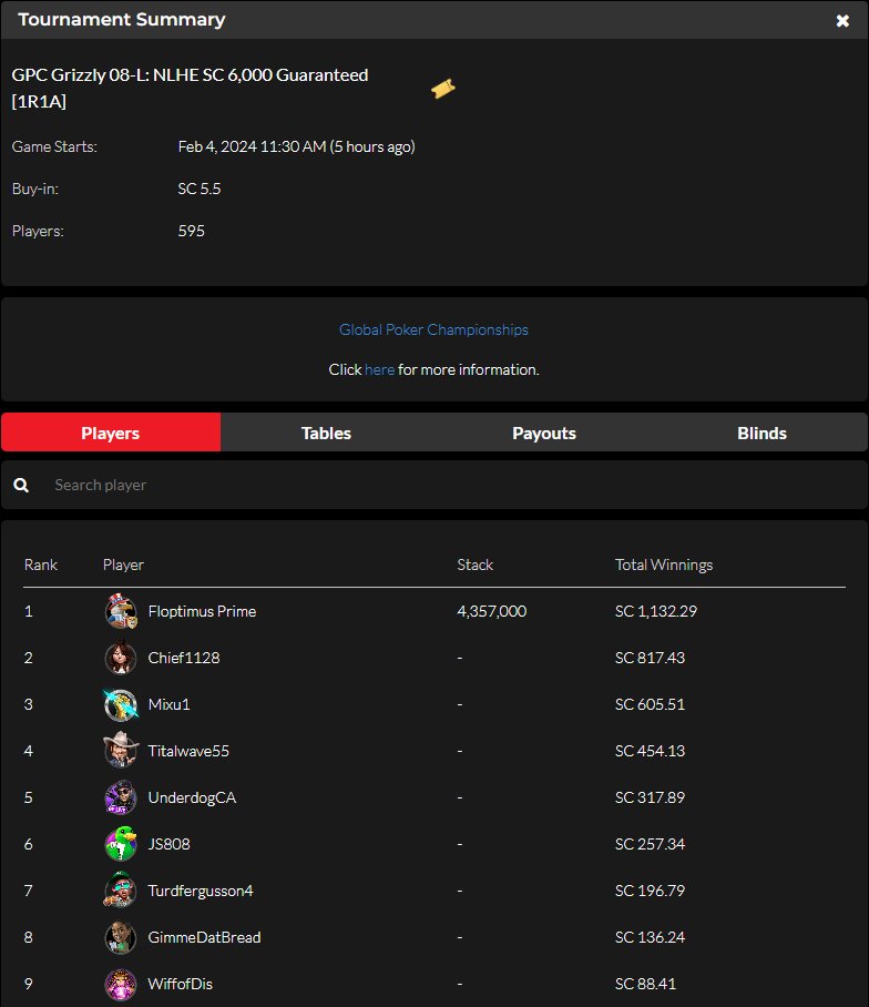 Global Poker tweet media