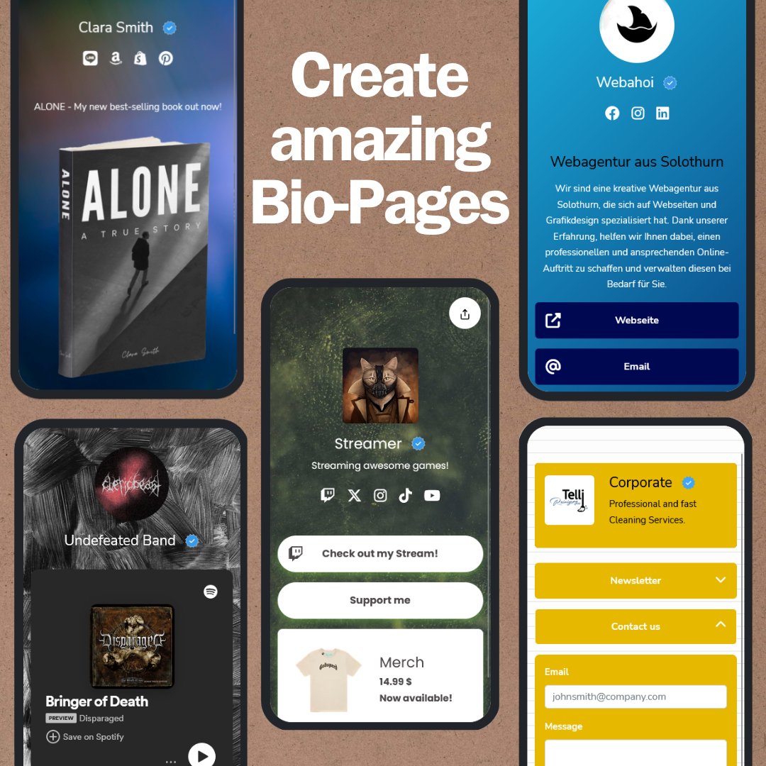 urltigercom's tweet image. Transform Your Online Presence with urltiger's Bio Pages!
🎨 Customize your page, showcase multiple links, and track analytics—all in one sleek space. Get yours for free and stand out online!