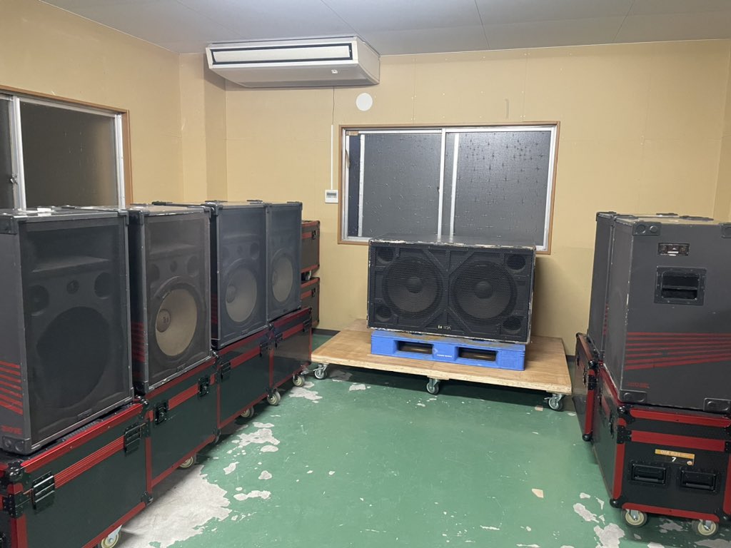 音響はあとこれだけしか残ってません‼️
お早めにお越しください‼️