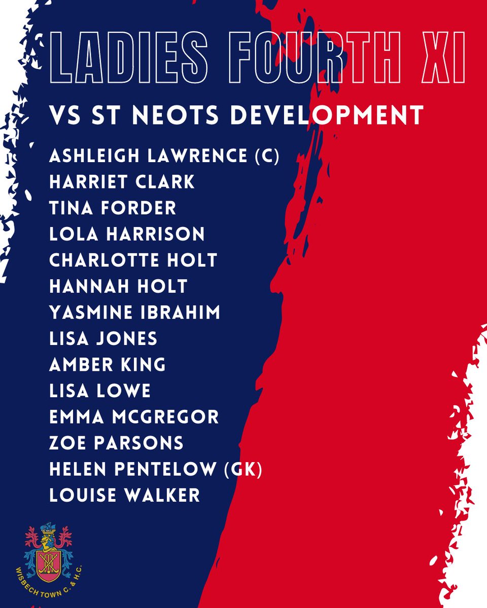 wisbechtownhc's tweet photo. 🏑 Sunday Squads 🏑

#WTHC Mixed A team take on Harleston Magpies at Harecroft Road this morning (10:30AM), before the Ladies 4th XI face St Neots in a development game (12 noon).

🎟️ Free to come and watch
🍺 Bar open from 11AM

The Mixed B team travel to Cambs South. https://t.co/jap7ptGNjH