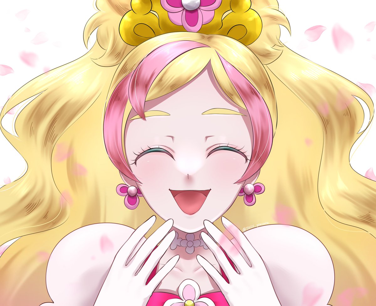 suzu_precure's tweet photo. ✼*花のプリンセス❀.*･ﾟ

#キュアフローラ #プリキュア #illustration https://t.co/vWHBETdCN9