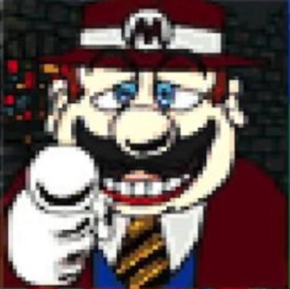 KennyLauderdal3's tweet photo. Laughing Mario, as depicted on the Nintendo Satellaview. https://t.co/OvG6y14R4n