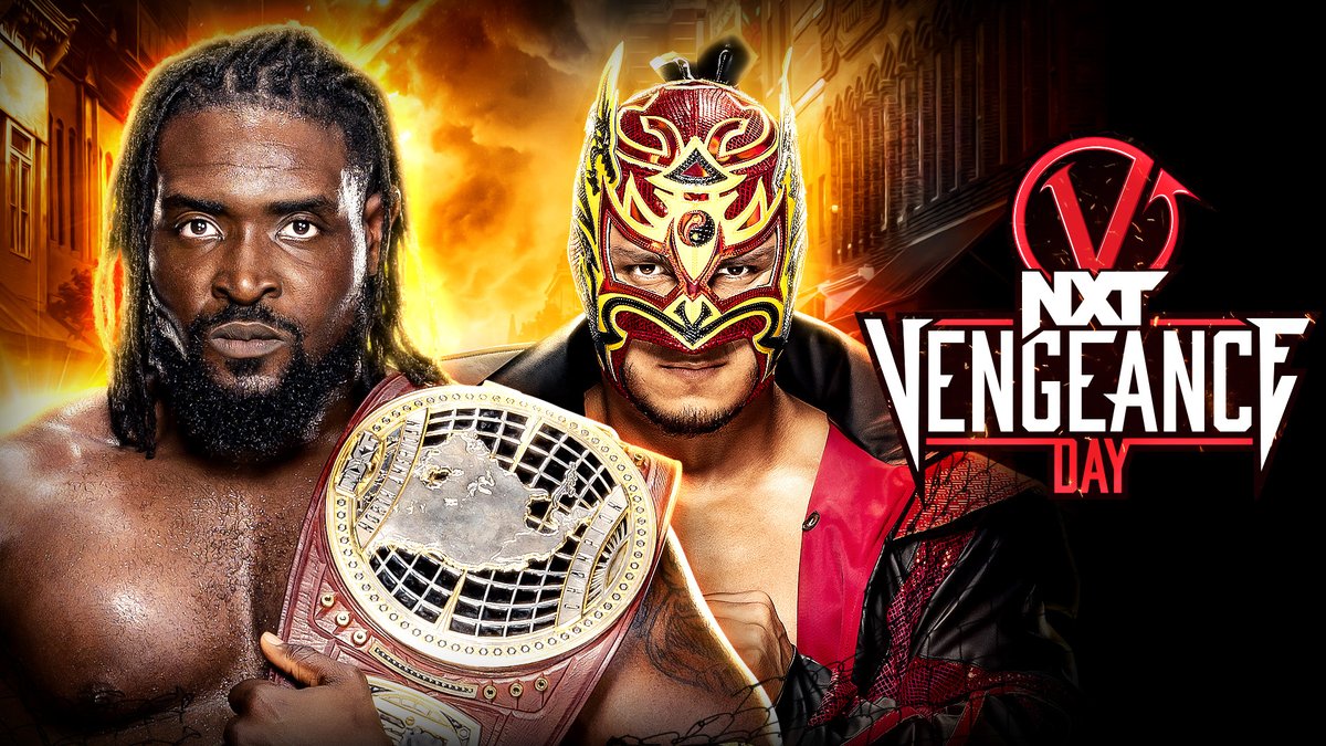 WWENZ's tweet photo. Today at #VengeanceDay

🏆 @UNBESIEGBAR_ZAR vs. @_trickwilliams
🏆 @Real_Valkyria vs. @roxanne_wwe
🏆 Oba Femi vs. @dragonlee95
🏆 @BaronCorbinWWE &amp; @bronbreakkerwwe vs. @Carmelo_WWE &amp; @_trickwilliams - Dusty Cup Final

Tune in 2pm (NZDT) on @WWENetwork! https://t.co/log9lquJcP https://t.co/ioKFJz6IM9