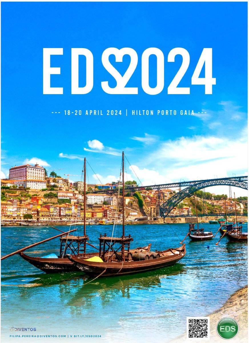 EDSurgery's tweet photo. Welcome to EDS POSTGRADUATE COURSE 2024 - Porto 🇵🇹 

🔥 Designed to promote the debate, an endless discovery journey, built and experienced with braveness, commitment, and endeavour. 

🔊 To achieve our aims, we bring together a panel of remarkable Speakers and Guests https://t.co/r478ah924G