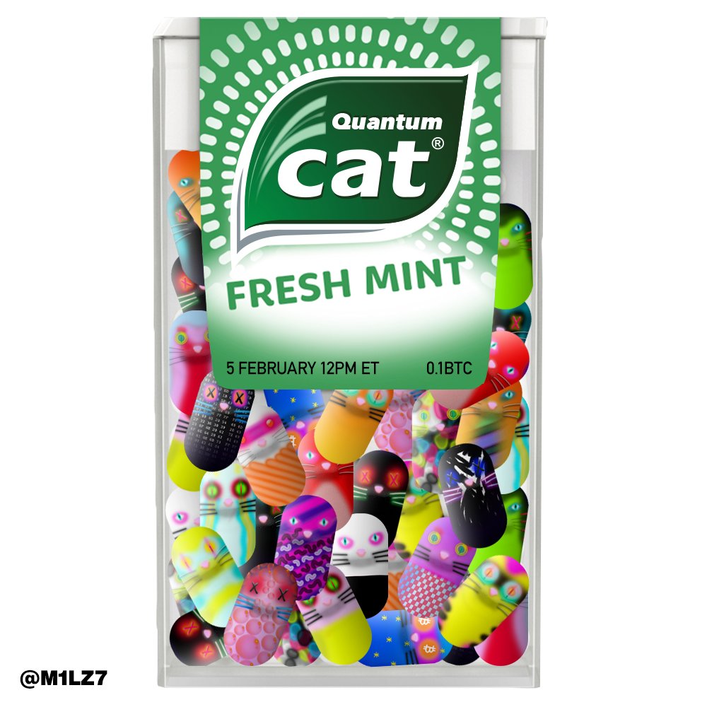 Who's getting pumped for some @QuantumCatsXYZ  extra fresh mints on Monday?

#stackcats #whilestockslast

@TaprootWizards @udiWertheimer @ercwl @0xfar @Dr_DAO_ @rot13maxi