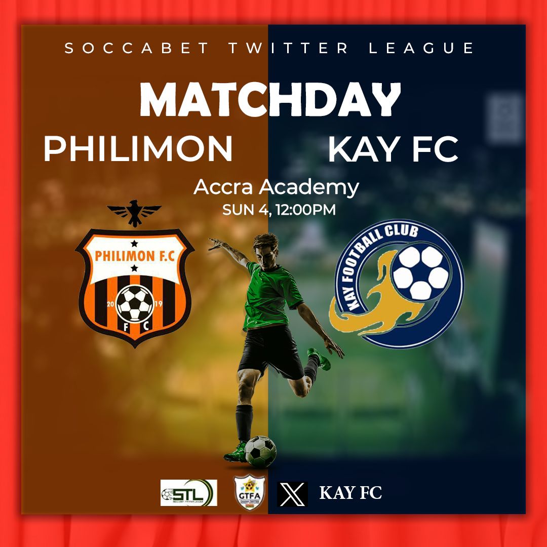PRAY FOR KAYFC 🙏❤️ 
12:00PM DON'T BE LATE.<a href="/PhilimonFC/">PHILIMON F.C ⚽️🦅</a> Hi