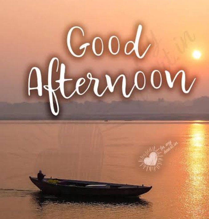 Gud Afternoon 🌞