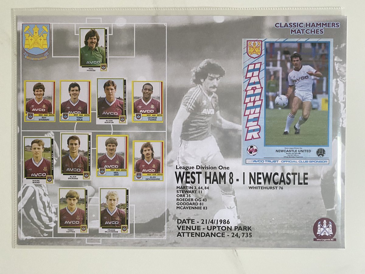 whulegends_XI's tweet image. GIVEAWAY ⚒
Due to a time waster I am giving away an A3 print from our famous 8-1 win against Newcastle from 1986. To enter you need to be following us and like &amp;amp; RT. Draw will be made on Tuesday COYI