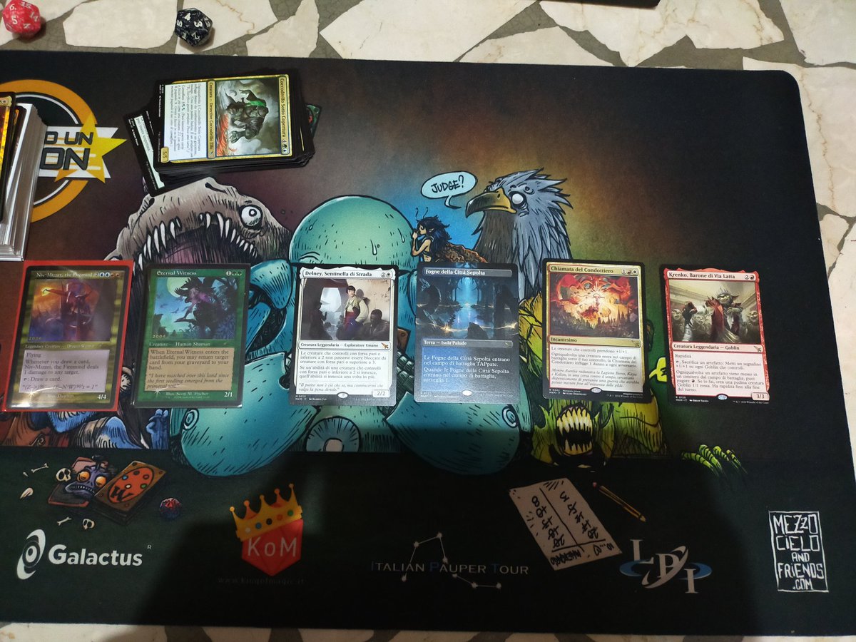 Pool e premi del prerelease di Delitti al Maniero Markov. 
 #MagicTheGathering #murdersatkarlovmanor #sealed