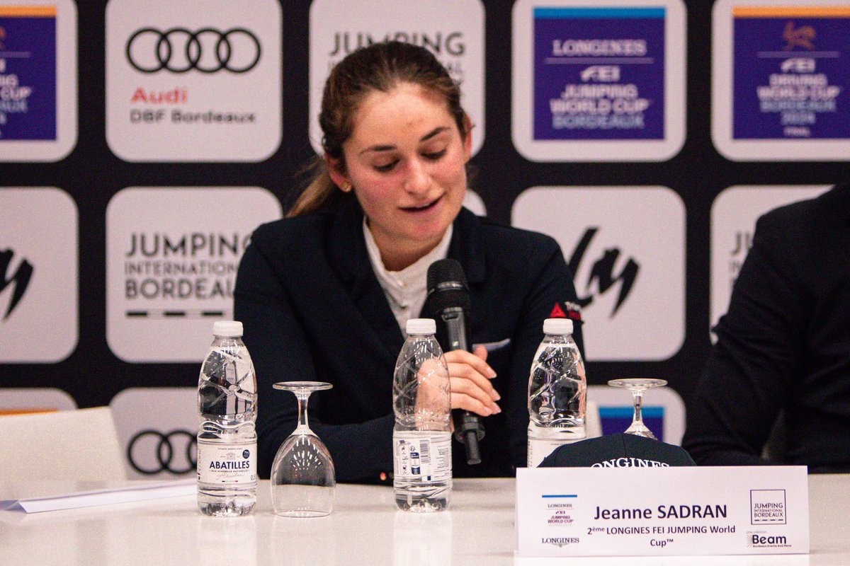 🏆 Un triomphe suisse à Bordeaux hier soir lors de l'étape de la <a href="/Longines/">Longines Watch Co.</a> <a href="/FEI_Global/">The FEI</a> JUMPING WORLD CUP ! 🇨🇭✨ Bravo à Steve Guerdat, Jeanne Sadran et Harry Charles ! 

#FEIJumpingWorldCup #TimeToBeat #Longines #jumpingbordeaux