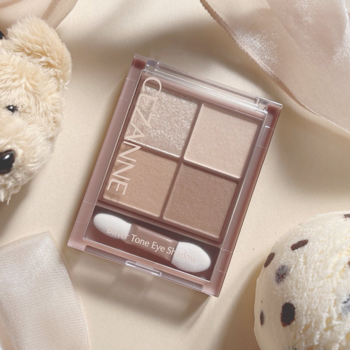 新色情報🧸】 セザンヌの透けマットなアイシャドウに新色「03