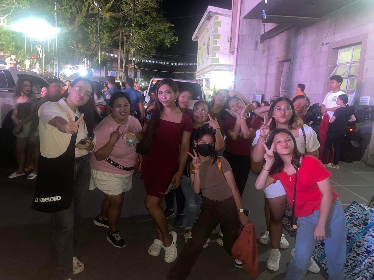 Andrea Brillantes at   the Morong  Town Fiesta in Morong,Rizal! Thank you so much to all the Solids,Brillants, and Shippers for tweeting with us! We appreciate the  effort of  our Team Live! Goodnight💛