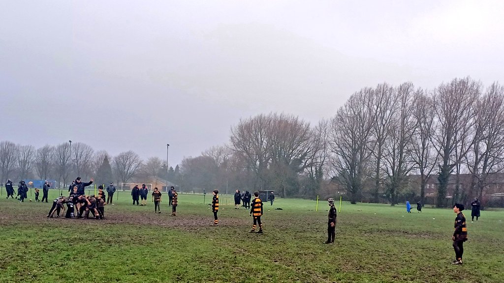 2 entertaining games today for our Blacks and Ambers v @RhiwbinaRFC_MJ ... what a try fest!!!! Apologies to the parents for all the VERY muddy kits 🤣 #properrugbyweather #muddy #smiles