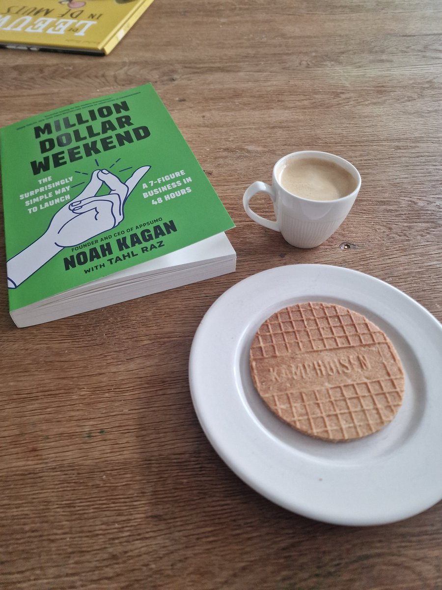 Just arrived! @noahkagan great first chapter! Now, not How! #milliondollarweekend