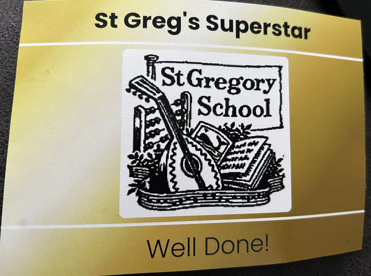 carlavgraham's tweet photo. Someone was super happy yesterday to have a post card delivered in the post yesterday. Thank you @StGregoryCEVCP what a way to start your weekend 😃 https://t.co/mrbKODgazJ