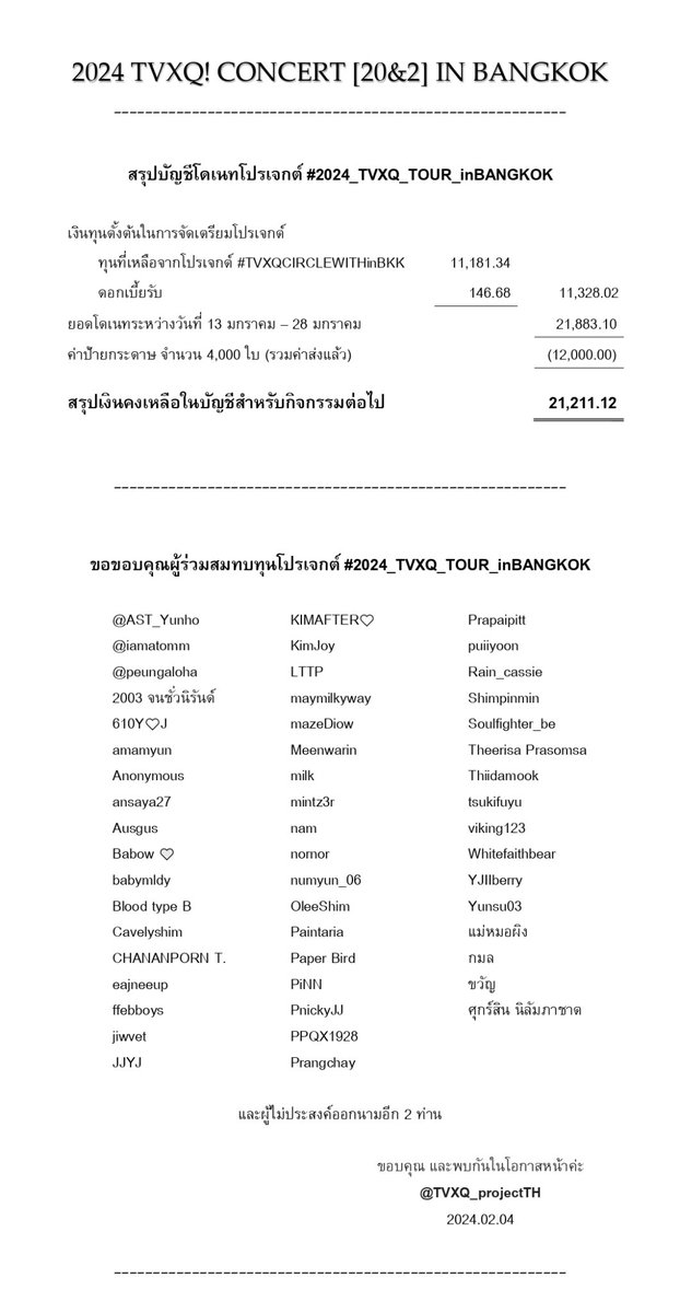 TVXQ_projectTH : 20&2 tweet media