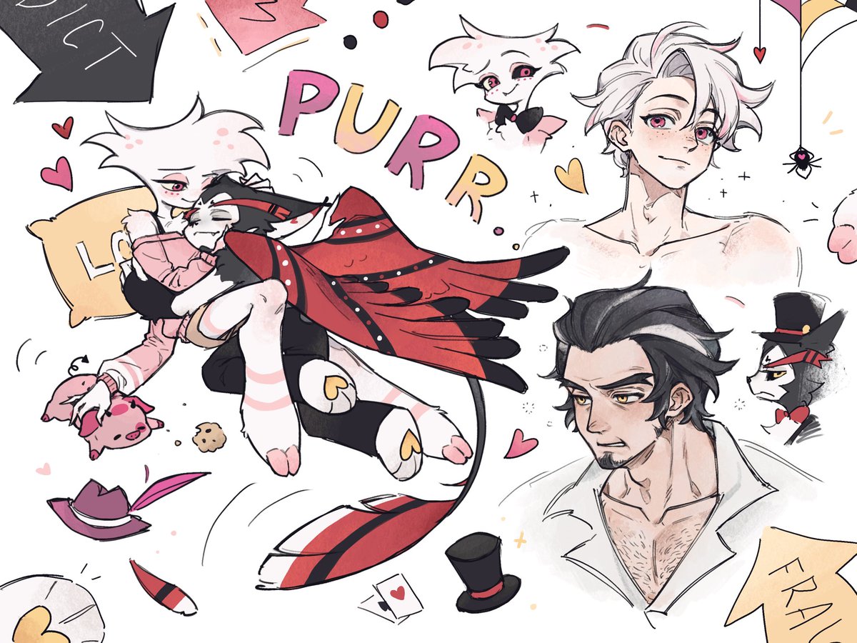 RS_rouqiu's tweet photo. #huskerdust doodle page https://t.co/2IUp9WS3pX