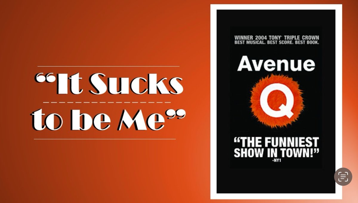 BroadwayEcon's tweet photo. My latest upload - check out the many economic lessons from Avenue Q’s “It Sucks to Be Me”

https://t.co/S6dBExfQMI https://t.co/p4vy8IAnYy