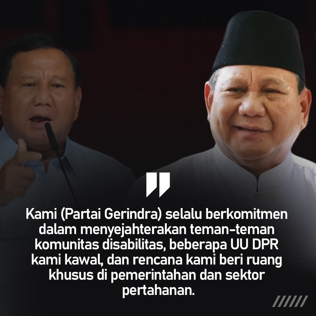 Komitmen msh konsisten gaisss 🔥❤️ 
#WaktunyaPrabowoGibran 
#PrabowoSekarang