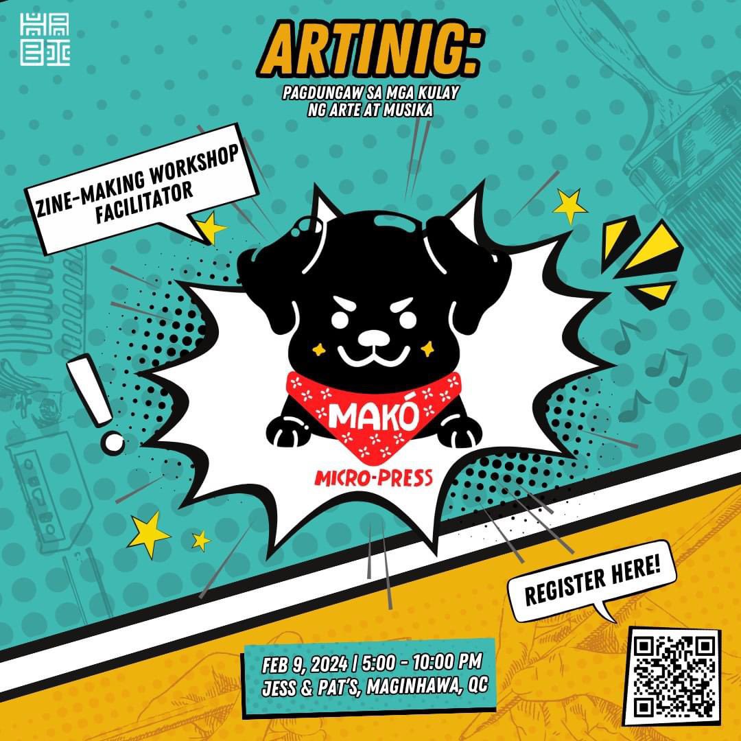 habi_threadsph's tweet photo. AmaZINE 🤩 things are coming your way! 

The fiercely talented Makò Micro-Press will be gracing us with their fa-ZINE-ating craftsmanship and advocacy this February 9 in ARTinig at Jess &amp; Pat's! https://t.co/DvAcEeWwqD