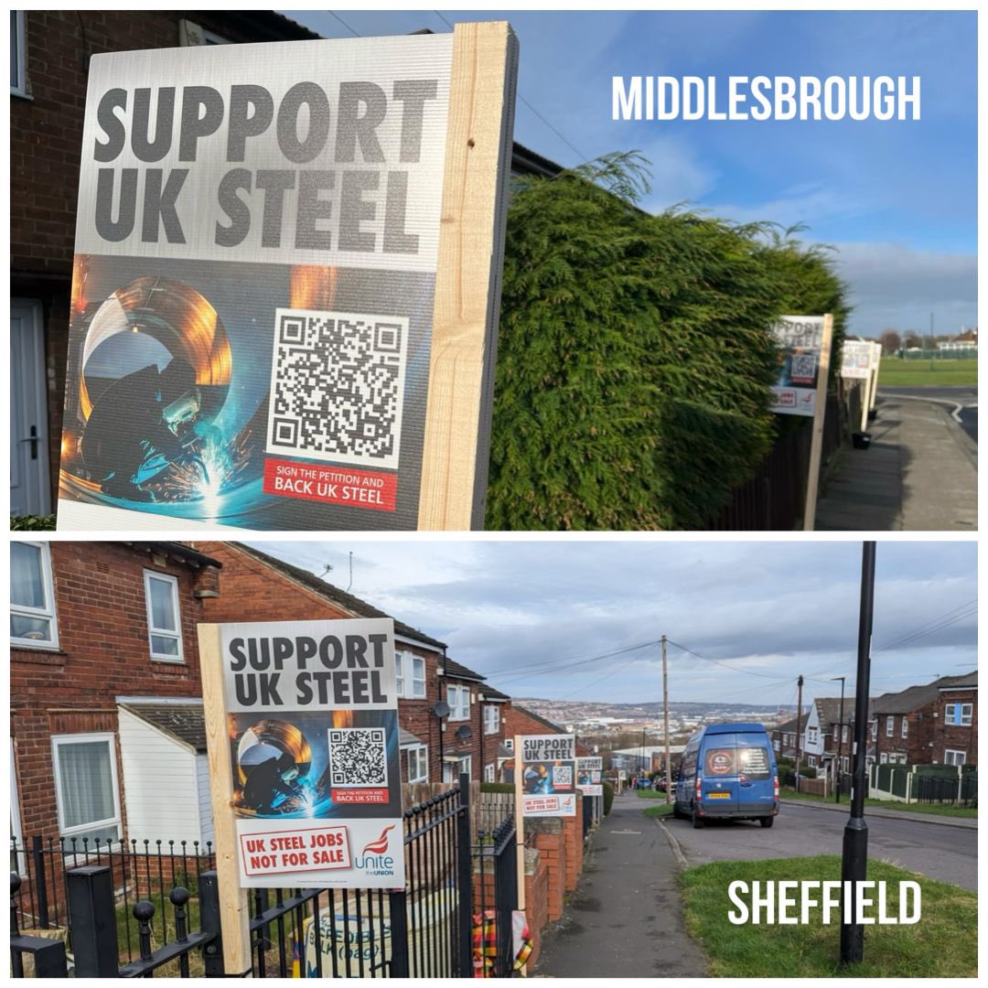unitetheunion's tweet image. “Steel demand is growing and the UK is ideally placed to be a global leader in green steel if the right decisions are made, as Unite has clearly shown

“Unite will be relentless in its campaigning until the right choices are made.” @UniteSharon

 #UKSteel