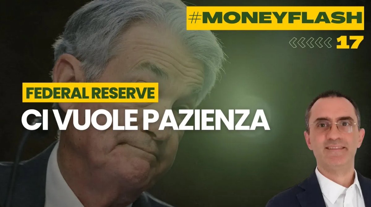 #moneyFlash settimanale di approfondimento sui #MercatiFinanziari e #FinanzaPersonale di @MassimoFamularo per @liberioltre 
💲 FED tassi invariati  
🤔 Legame tra rendimenti e  prezzi delle obbligazioni 
🌾 La parabola del seminatore
cc @DeShindig @micheleboldrin @Barbiero