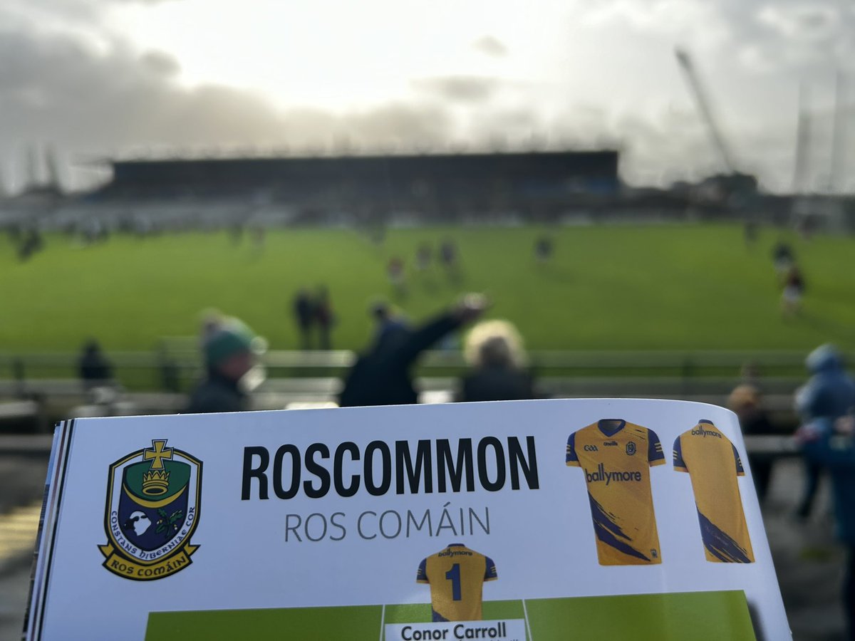 Game on! 💛💙 #rosgaa