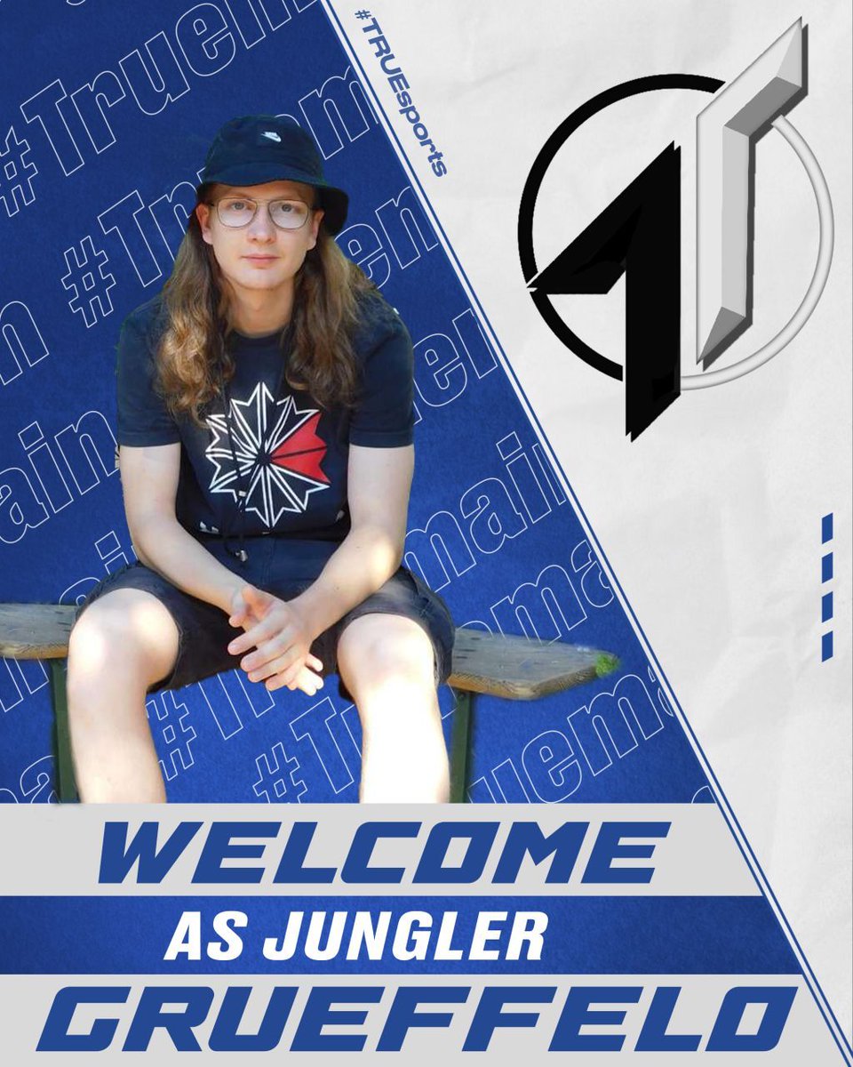 ‼️ Es gibt Neues vom Main Team ‼️
Begrüßen wir Grueffelo als neuen Jungler im Main Team!

Wir freuen uns sehr, ihn bei uns zu haben. Hier haben wir einen Goldjungen im Bereich des CSings und der Anpassungfähigkeit!

Heißen wir ihn herzlich Willkommen und wünschen ihm viel Erfolg!