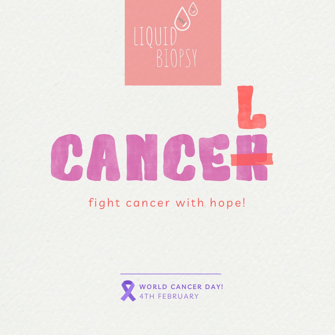 World Cancer Day is observed on February 4th each year to raise awareness about cancer, encourage its prevention, detection, and treatment, and unite in the global fight against it. 
.
.
#cancer #liquidbiopsy #worldcancerday