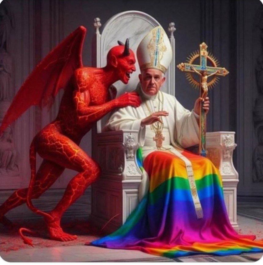 Sunkized01's tweet photo. Selling their souls for money and power. 
Hell is eternal I don't think they fully understand this. https://t.co/bFDXS1n2cU
