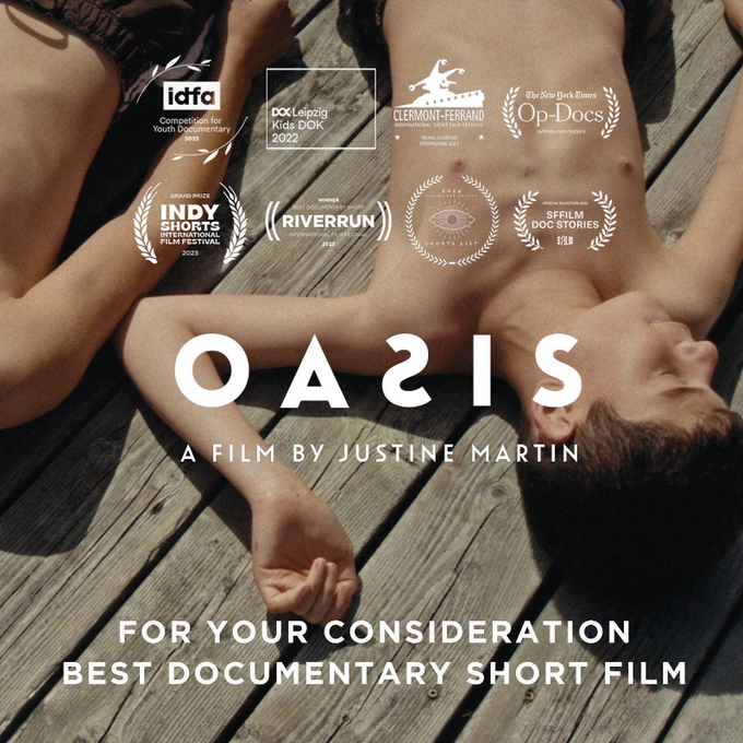 #Oasis '22 カナダのドキュメンタリーショートムービー。 双子の夏…一人は障害をもっている。双子という固い絆からずっと一緒にいたいと願っているが、健常者の兄と色々な面で差が出始めてくる。15分程と短いがとても切なく複雑な気持ちになった。