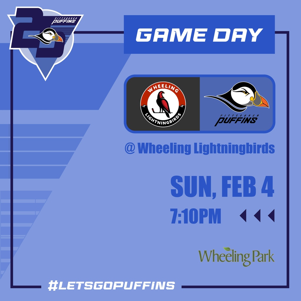 PuffinsHockey's tweet photo. Game day in Wheeling!
#LetsGoPuffins #hockey #Pittsburgh https://t.co/9XgpOW9G0o