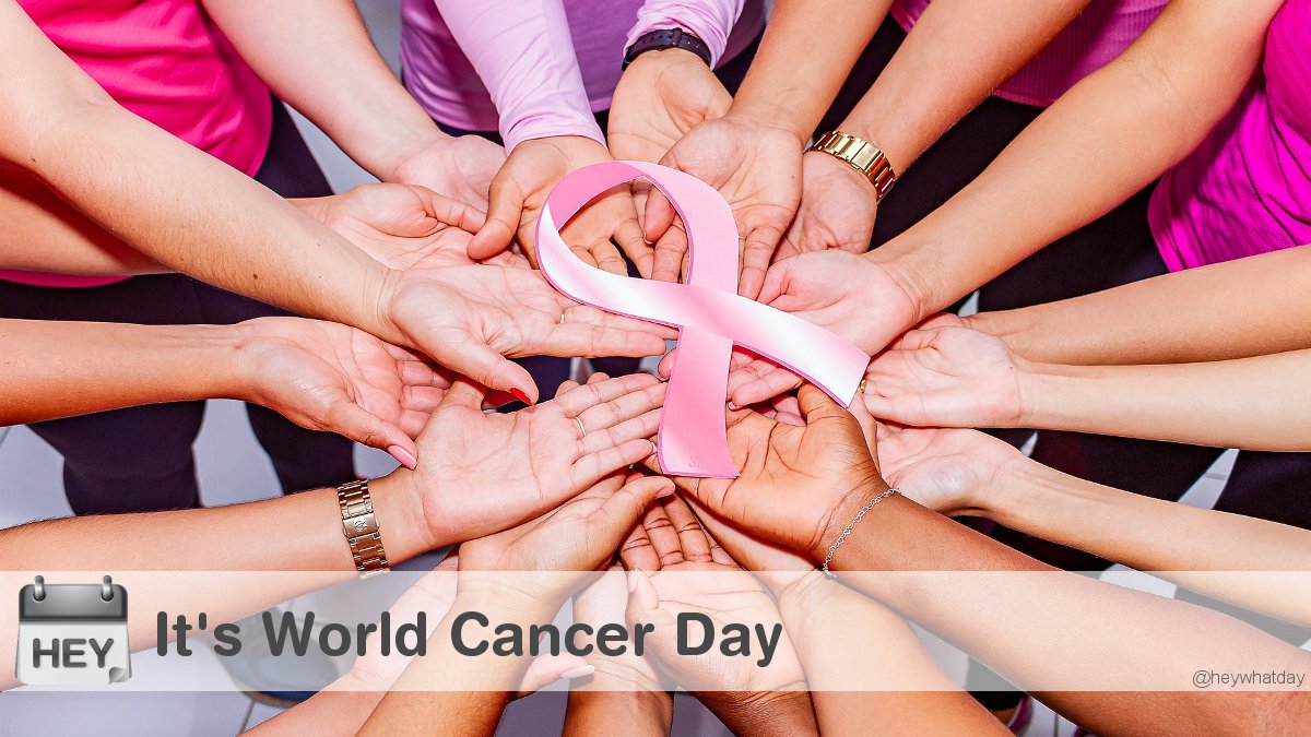 It's World Cancer Day! 
#WorldCancerDay #WorldCancerDay2024 #CancerDay