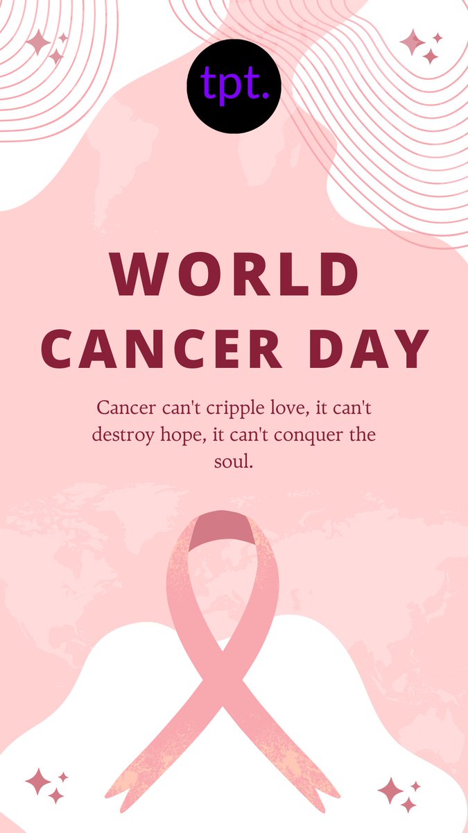thepolicytank's tweet photo. "World Cancer Day"
#fightwithcancer #cancerday #tpt #thepolicytank #who #worldhealthorganisation https://t.co/T8xoJo4Sgl