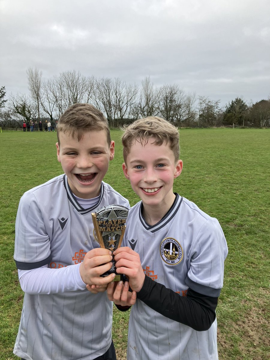 The smiles say it all! This is why we do it! Well done TCYFC U12s today on a really competitive performance and especially these two for their joint POTM 👏⚽️👏⚽️👏
