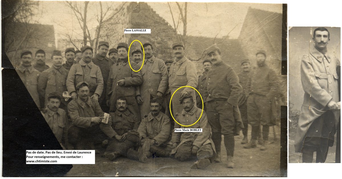 Le_Chtimiste's tweet photo. Pierre LASSALE est resté dans le 218ème régiment d'infanterie du 11/08/1914 au 27/04/1917 puis est passé au 34ème régiment d'infanterie. - Merci à Laurence #Chtimiste #218eRI #34eRI https://t.co/PEUgi9053c