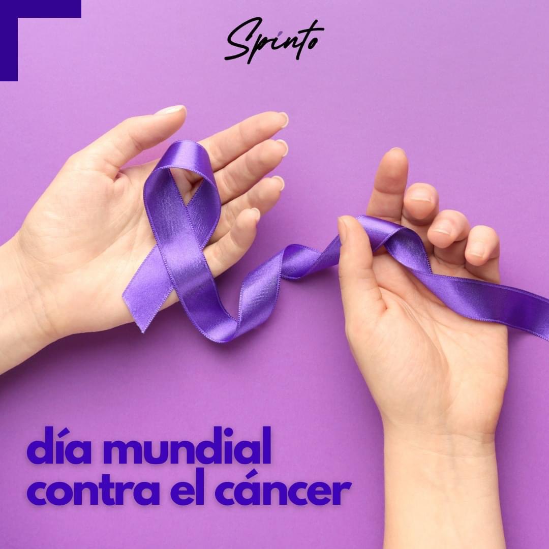 SpintoMX's tweet photo. El objetivo en este día es aumentar la concienciación y movilizar a la sociedad a tomar mejores decisiones de vida y salud para la prevención y control del cáncer 💜

#DiaMundialContraElCancer #WorldCancerDay #spinto #pr #rrpp #comunicacion #rp #redessociales #rrss https://t.co/3VrWmIrRRv