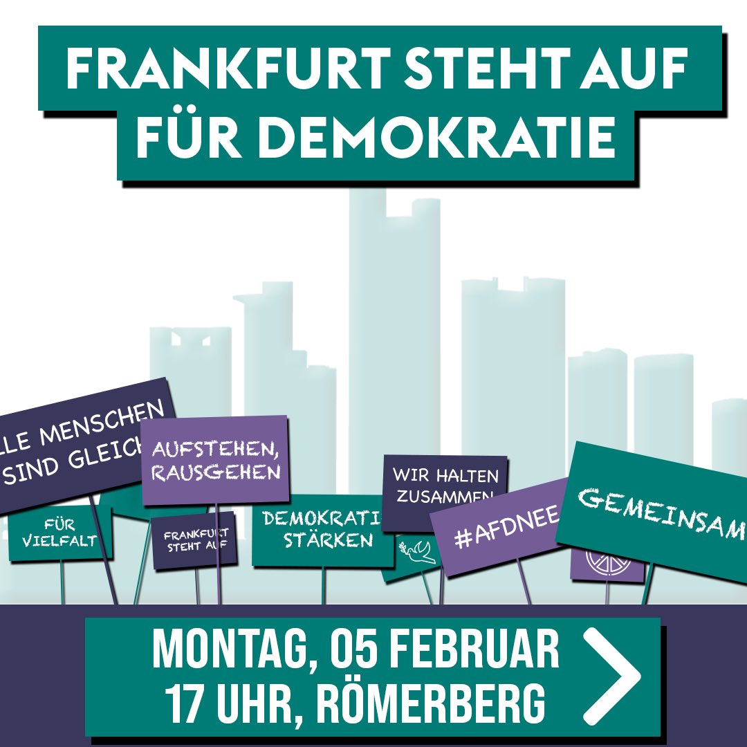 Bis Morgen! #Frankfurt #demokratieleben #photographersforsocialchange