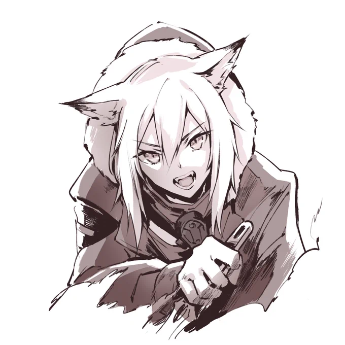 レッド#アークナイツ版深夜の真剣お絵かき60分一本勝負 