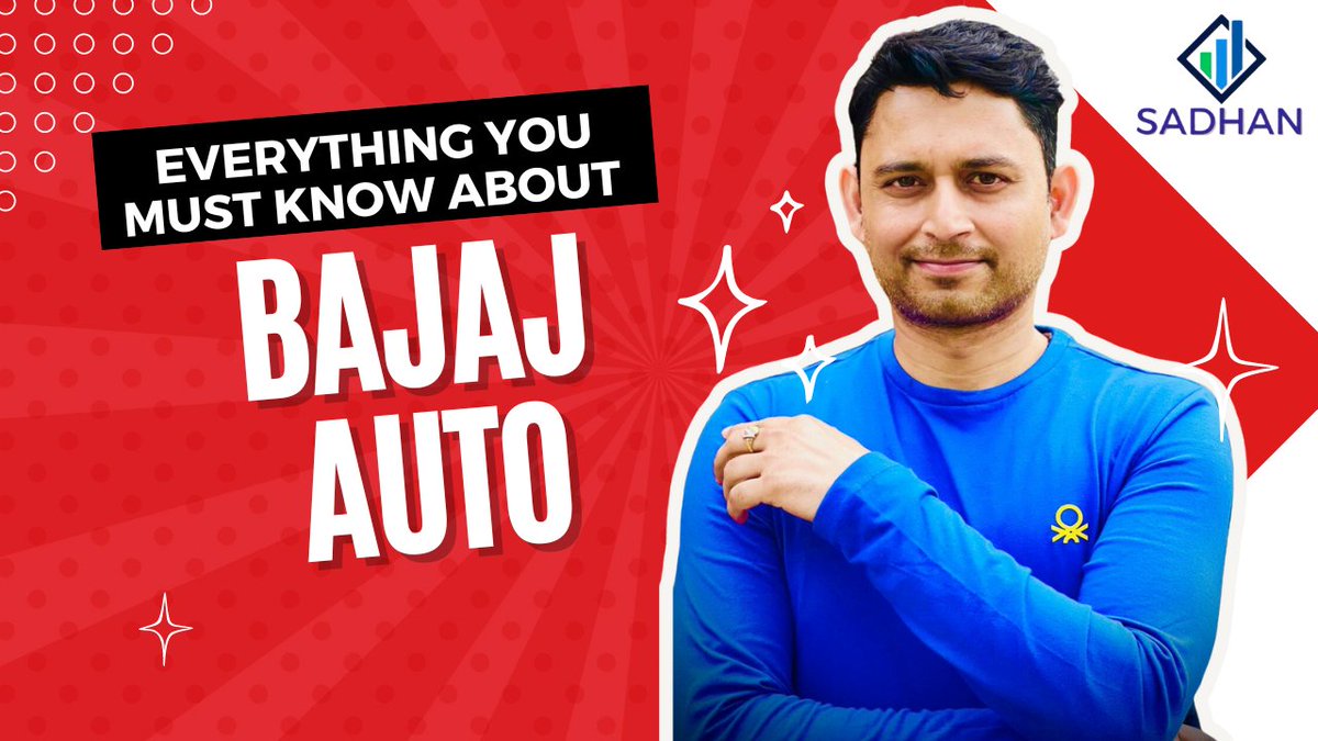 amitabhvatsya's tweet photo. A MegaCap Multibagger (you most likely ignored) - #bajajauto is part of Sadhan Multibagger Project which TRIPLED in 3 yrs since we hold. 

Here is a Complete Fundamental Analysis of Bajaj Auto 👇👇
https://t.co/LEDNq5SMO9
