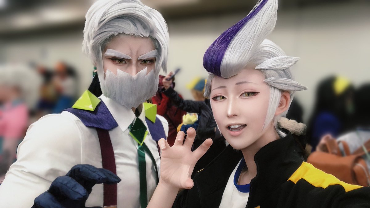 夏ぶりのﾁｬﾚ!は🐉🐉市長で爺孫参加してました。

孫とがおがお。

髭のおかげで声が通らない状態でしたが交流して頂いてありがとうございました。