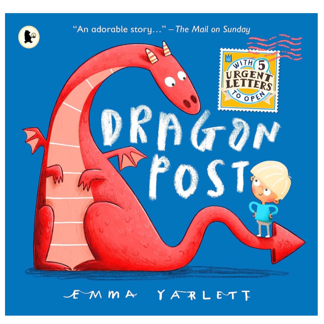GrrChris's tweet photo. Our second dragon story #DragonPost @EmmaYarlett @WalkerBooksUK is ideal for #JollyPostman fans as it contains 5 letters to open. It might even have young  readers  rushing to check their under-stairs cupboards for baby dragons …  @FourbearsBooks https://t.co/kizVVXUw7s