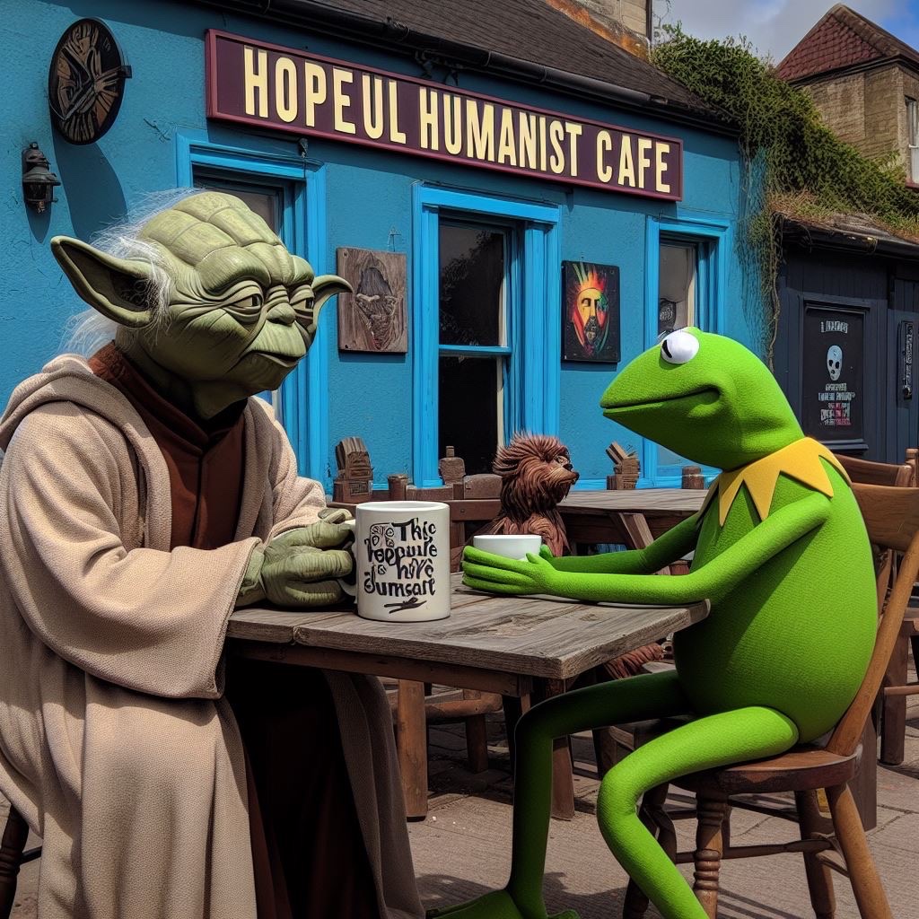 HopefulCafe's tweet photo. #Aibsurd #comics 

A concerned gathering about the politics of #leadership. They have elected to not give up #hope that all might see a shared humanity. 

#novel #first #sentence #journal #prompt #green #create #inspire #share #life #WritingCommunity #Kindness #art https://t.co/pUtURGrdP4