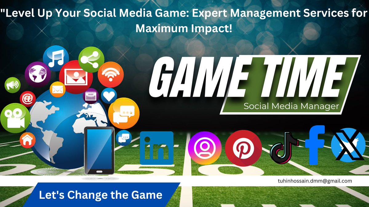 htuhin00's tweet photo. Level Up Your Social Media Game: Expert Management Services for Maximum Impact!
Ready to dominate the digital world? Level up your social media game with our expert management services! #SocialMediaManagement
#DigitalMarketing
#SocialMediaStrategy
#BrandBuilding
#OnlinePresence https://t.co/BZOwesUbXw