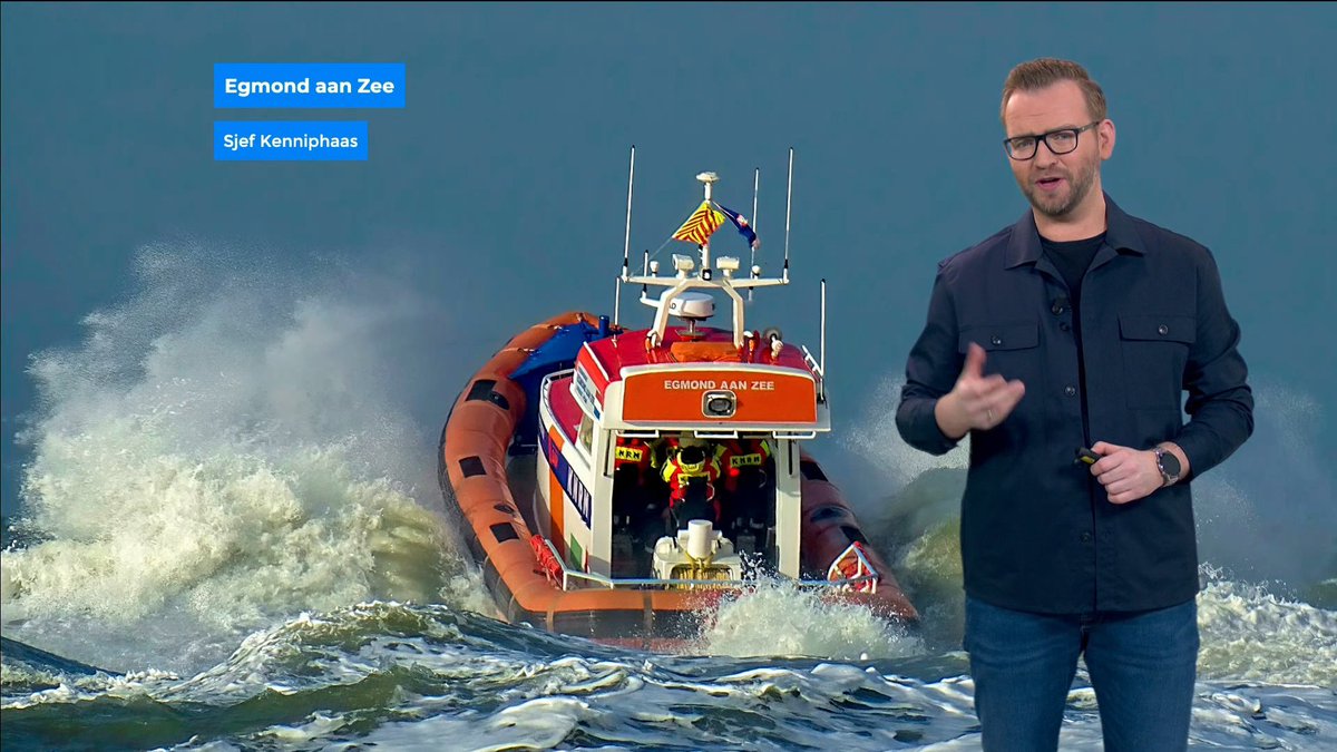 De Adriaan Hendrik dit weekend 2x op de nationale TV, bij <a href="/BuienRadarNL/">Buienradar</a> @MarcdeJongRTL en bij @Talpaweer <a href="/weermanrobert/">➡️ Robert de Vries</a> .  <a href="/KNRM_Egmond/">KNRM station Egmond</a> <a href="/KNRM/">KNRM</a>